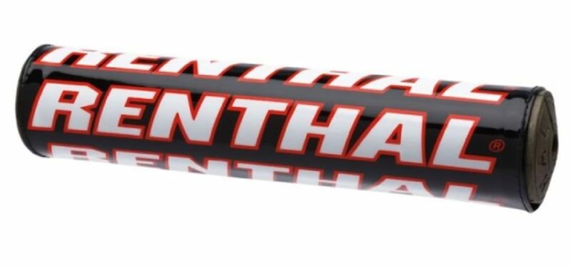 Amazon | RENTHAL トライアル バーパッド ブラック/レッド G4599(旧